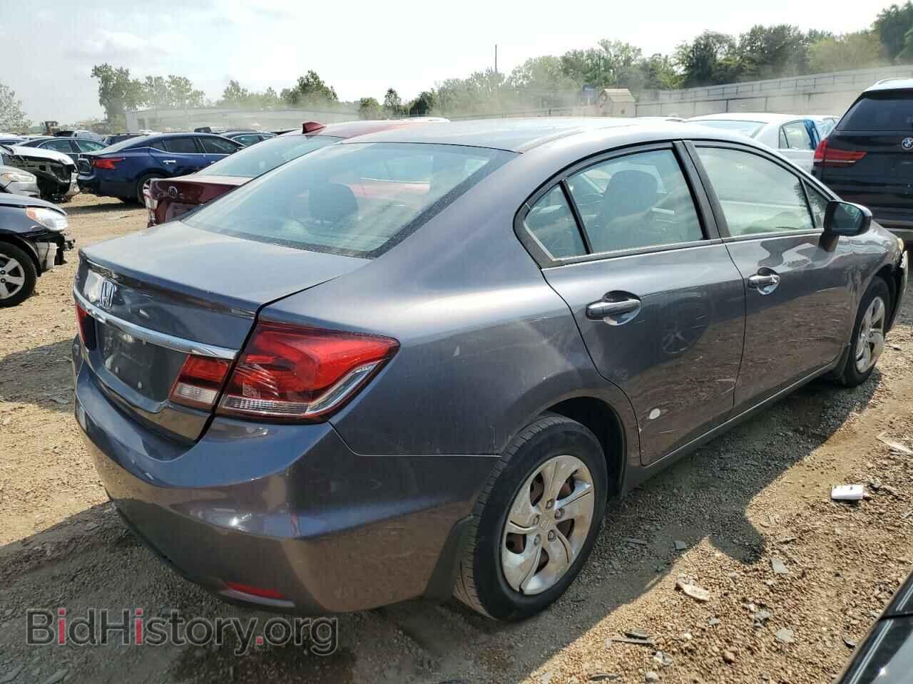 2015 HONDA CIVIC - VIN: 19XFB2F53FE046098 - Фото 3