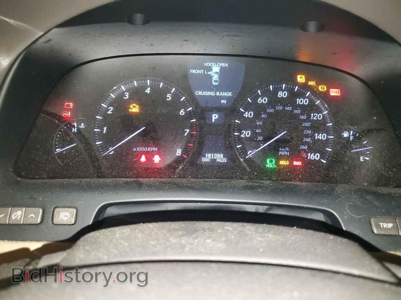 2007 LEXUS LS460 - VIN: JTHGL46FX75019160 - Фото 9