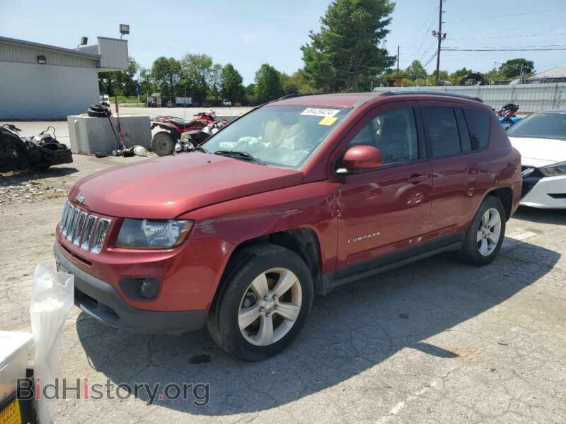 2017 Jeep COMPASS Latitude (VIN 1C4NJDEB6HD204889) — фото 1 из 13, Copart, повреждение: бок