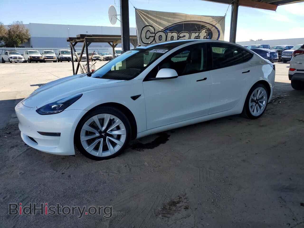 Photo 5YJ3E1EA6MF996059 - TESLA MODEL 3 2021