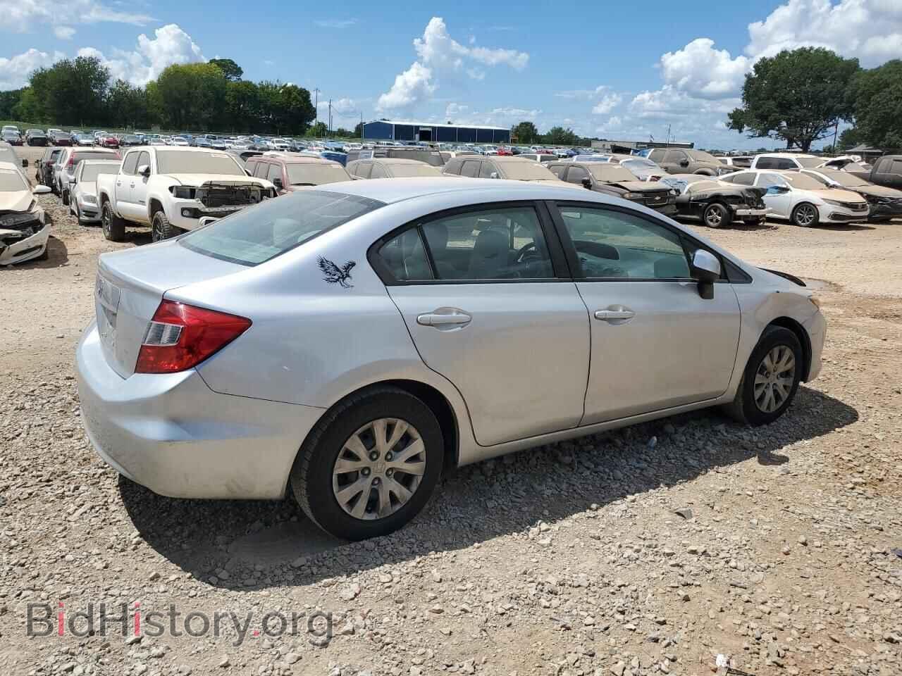 2012 HONDA CIVIC - VIN: 19XFB2F50CE372047 - Фото 3