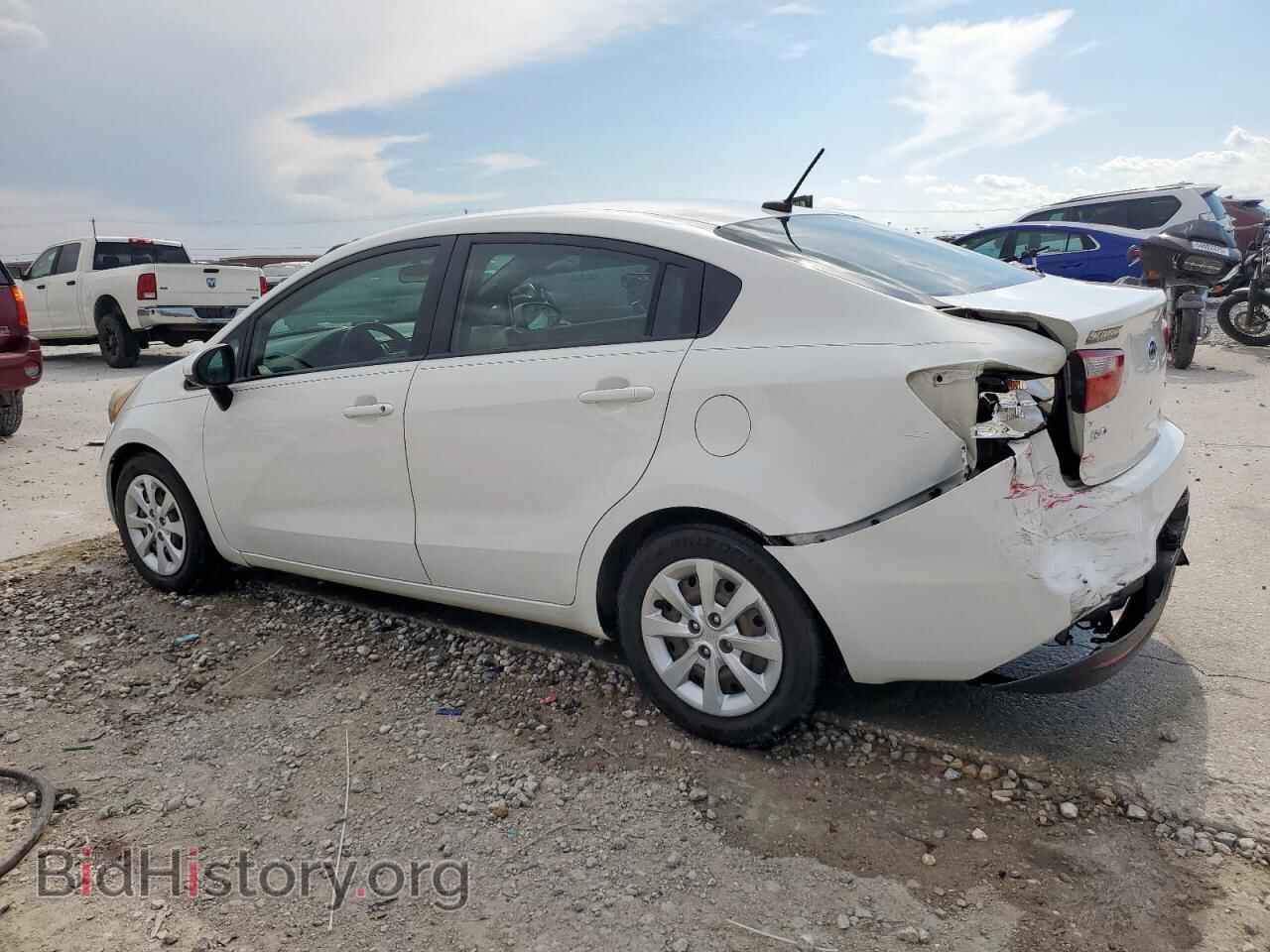 2012 KIA RIO - VIN: KNADN4A37C6051898 - Фото 2