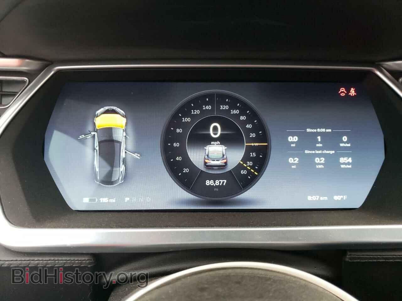 2013 TESLA MODEL S - VIN: 5YJSA1DP5DFP15687 - Фото 9