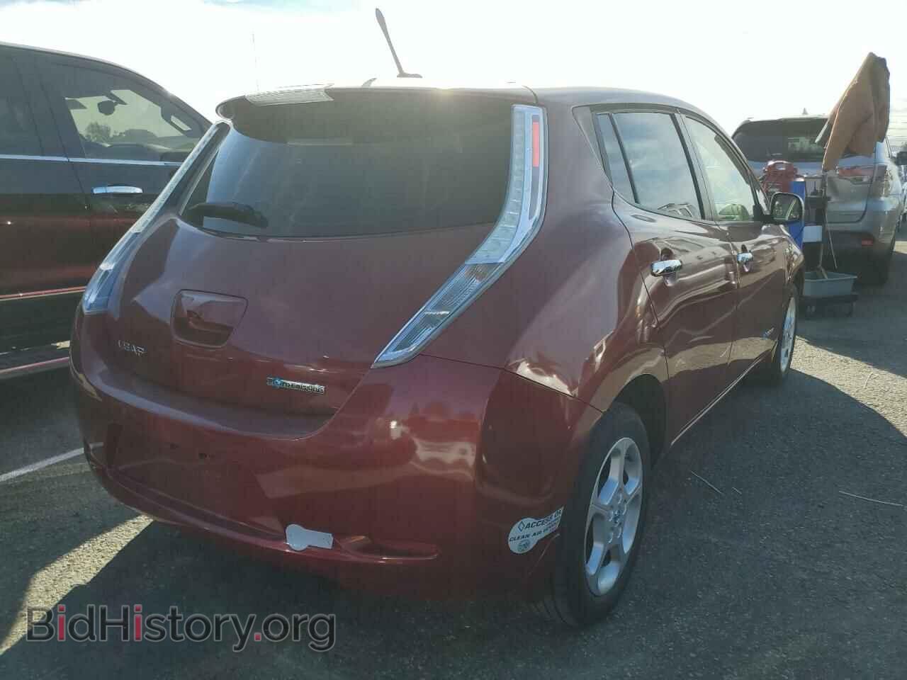 2012 NISSAN LEAF - VIN: JN1AZ0CP6CT026675 - Фото 3