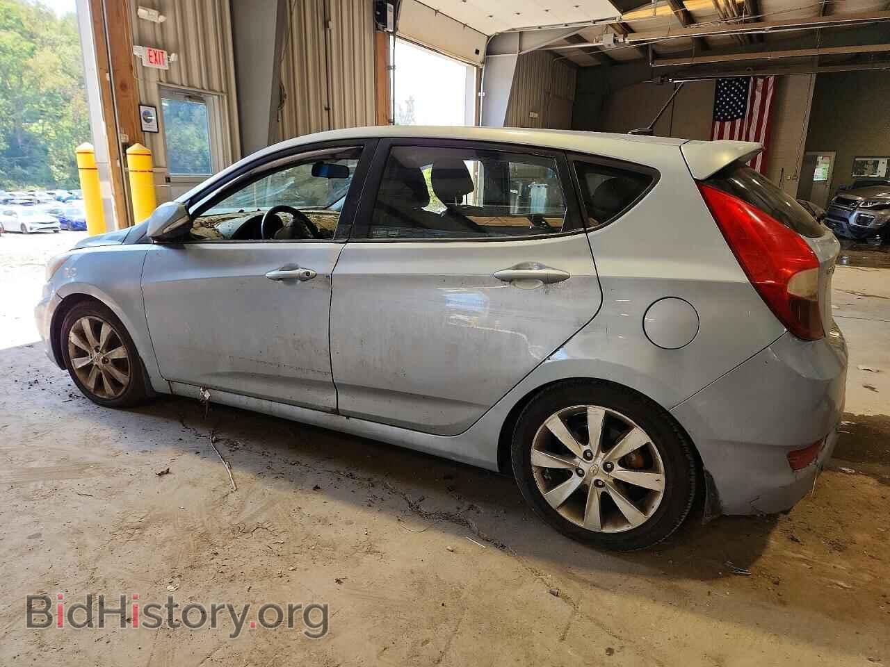 2013 HYUNDAI ACCENT - VIN: KMHCU5AEXDU077574 - Photo 2