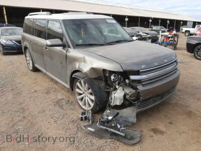 2014 Ford FLEX Flex Limit, gray — VIN 2FMGK5D8XEBD11197, Copart