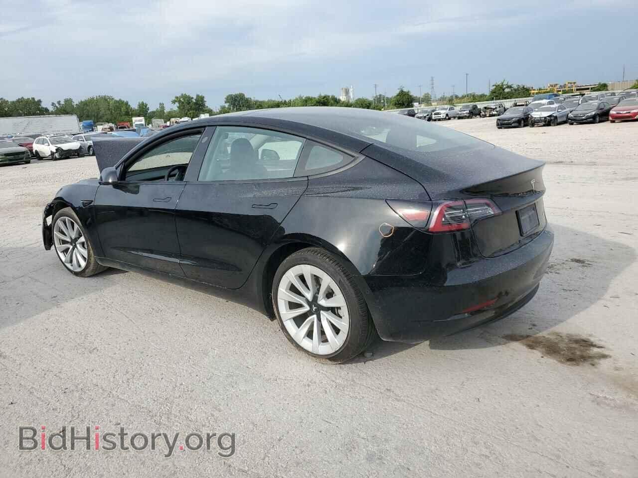 2022 TESLA MODEL 3 - VIN: 5YJ3E1EB0NF186033 - Photo 2