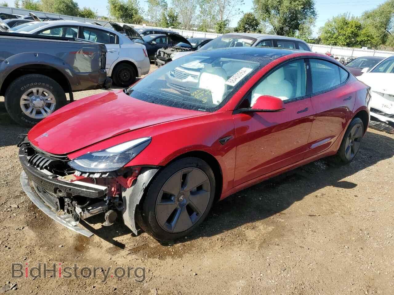Фотография 5YJ3E1EA4MF081582 - TESLA MODEL 3 2021