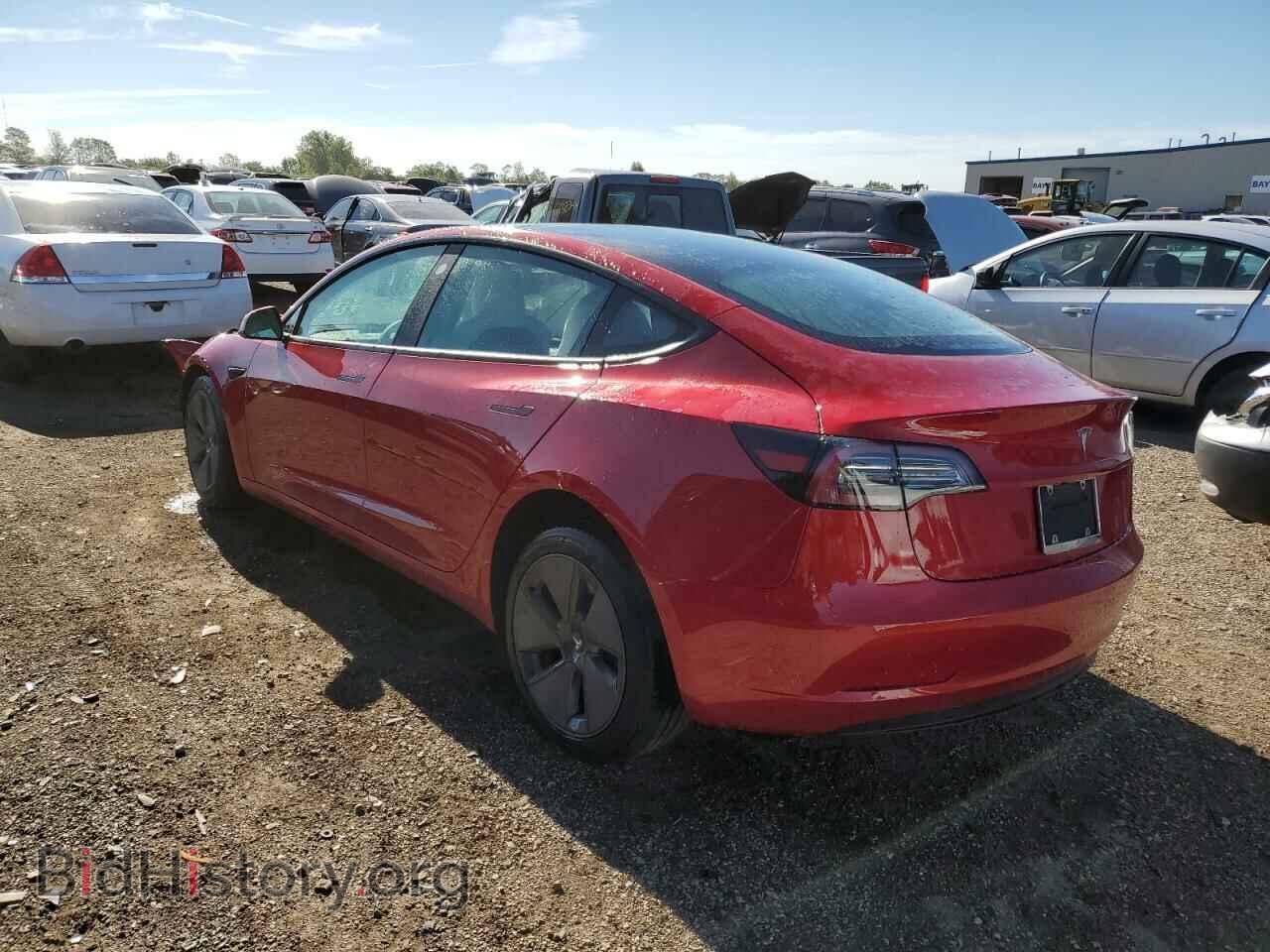 2021 TESLA MODEL 3 - VIN: 5YJ3E1EA4MF081582 - Фото 2