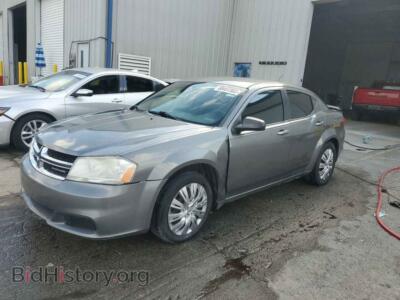 2012 Dodge AVENGER Avenger SE, gray — VIN 1C3CDZAB9CN109459, Copart