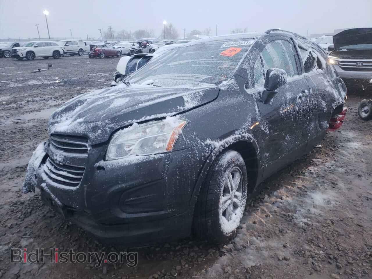 2016 CHEVROLET TRAX - VIN: 3GNCJLSB2GL201221 - Фото 2