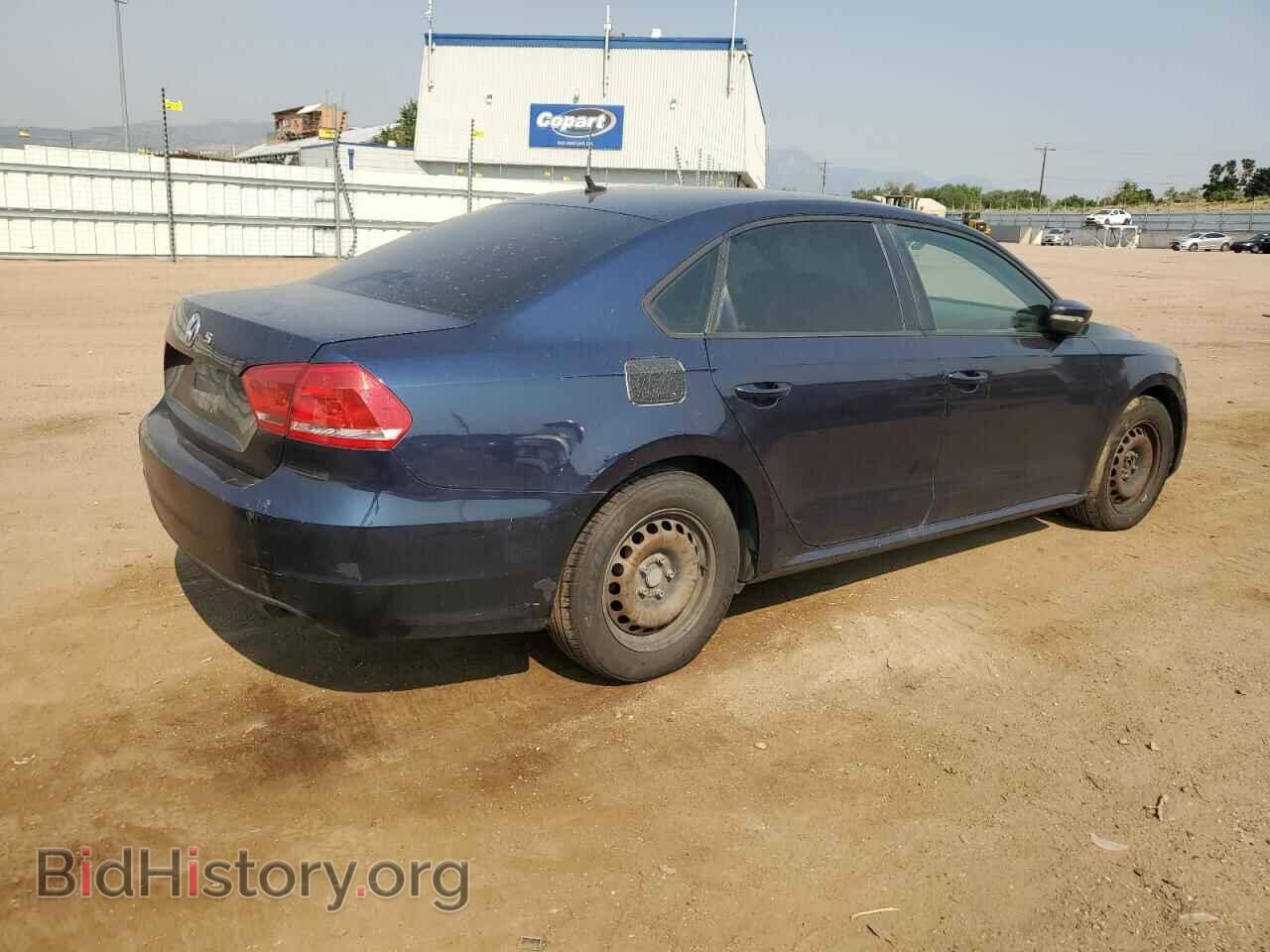 2014 VOLKSWAGEN PASSAT - VIN: 1VWAP7A3XEC004612 - Фото 3