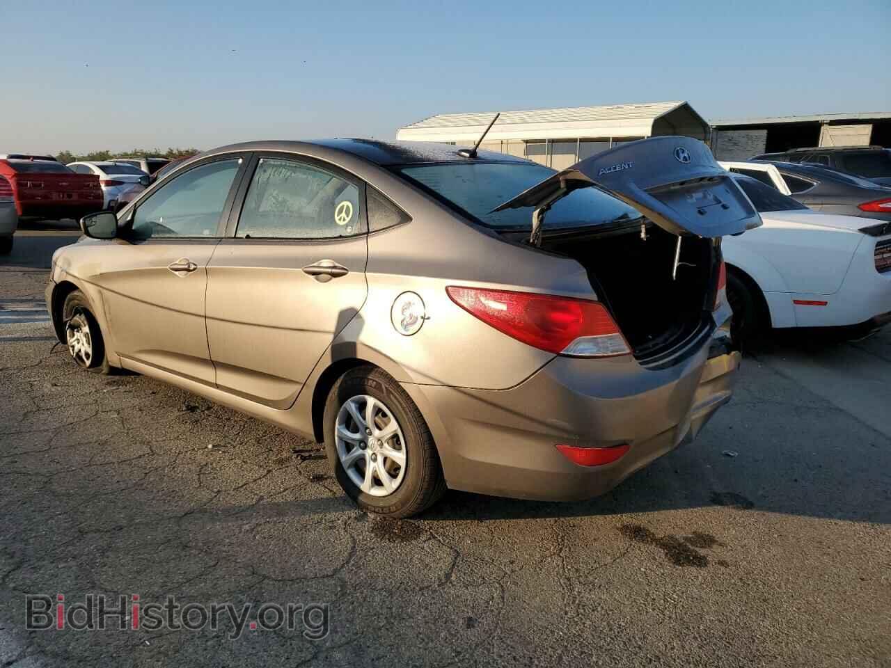 2014 HYUNDAI ACCENT - VIN: KMHCT4AE2EU644052 - Фото 2