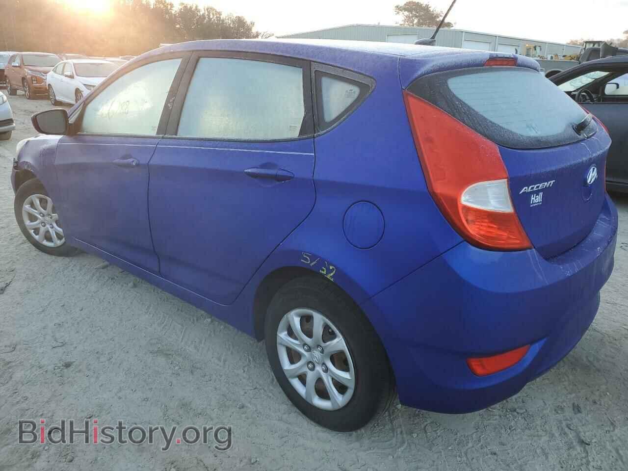 2012 HYUNDAI ACCENT - VIN: KMHCT5AE2CU057658 - Фото 2