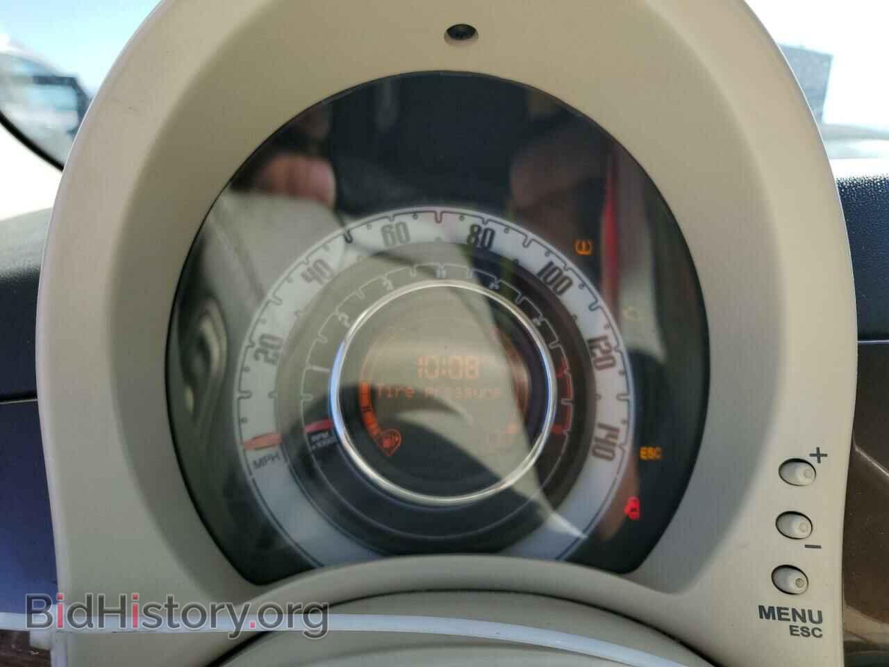 2012 FIAT 500 - VIN: 3C3CFFCR7CT340587 - Фото 9
