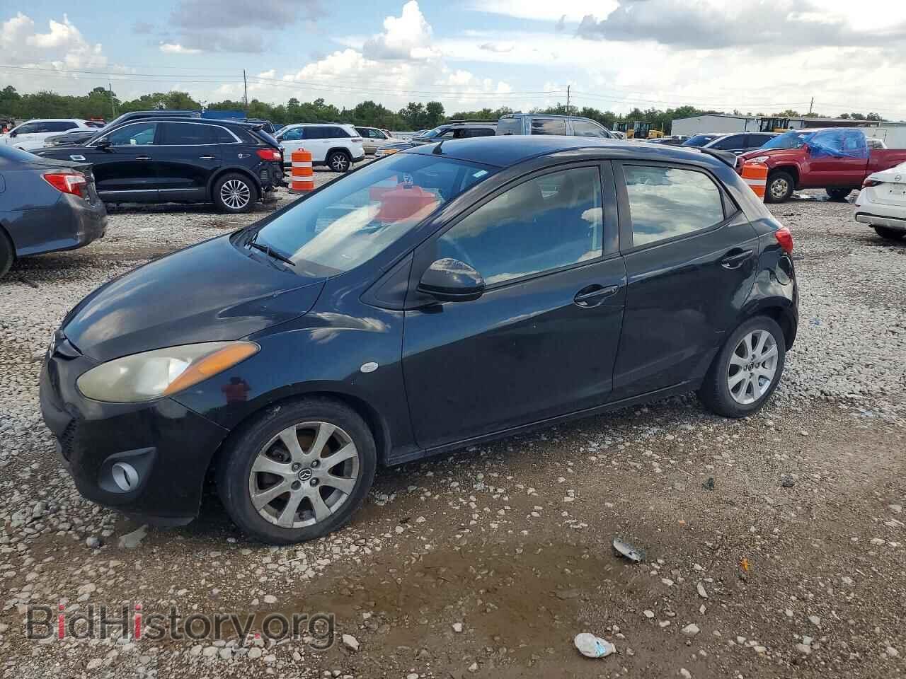 2014 Mazda 2 Touring (VIN JM1DE1LY7E0175797) — photo 1 of 12, Copart, damage: mechanical