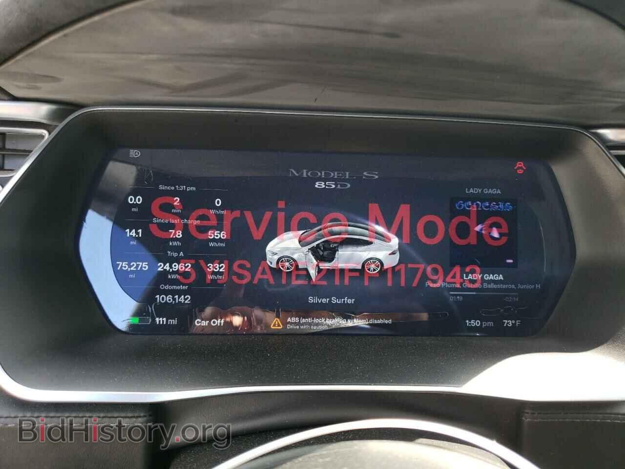 2015 TESLA MODEL S - VIN: 5YJSA1E21FF117943 - Photo 9