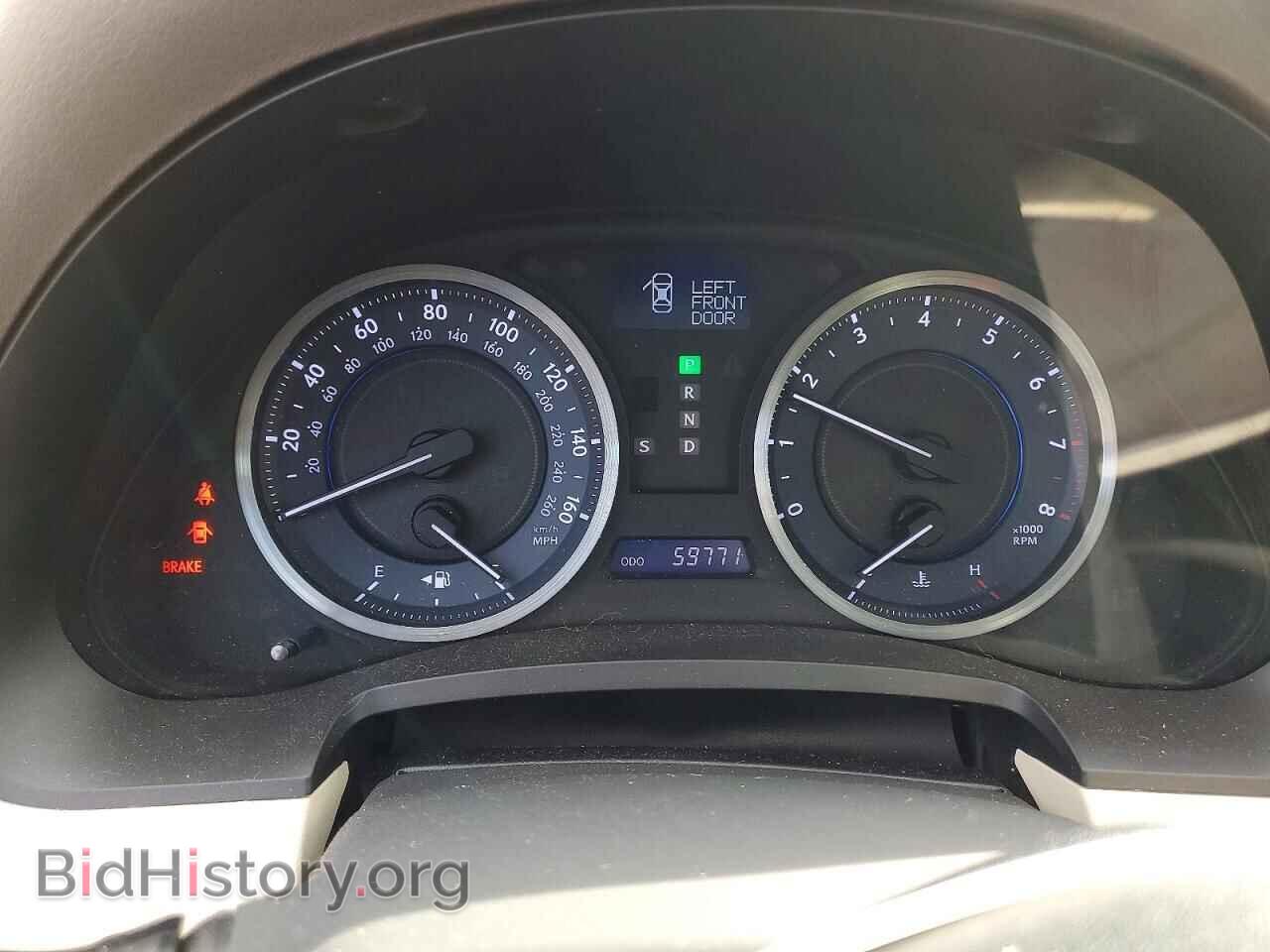 2012 LEXUS IS - VIN: JTHCF5C20C5055625 - Photo 9