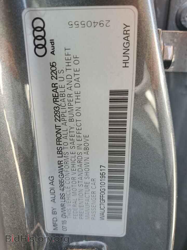 2016 AUDI A3 - VIN: WAUC7GFF0G1019517 - Photo 12