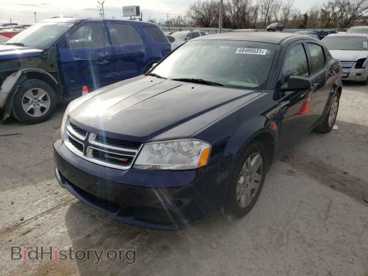2013 DODGE AVENGER - VIN: 1C3CDZABXDN752257 - Фото 2