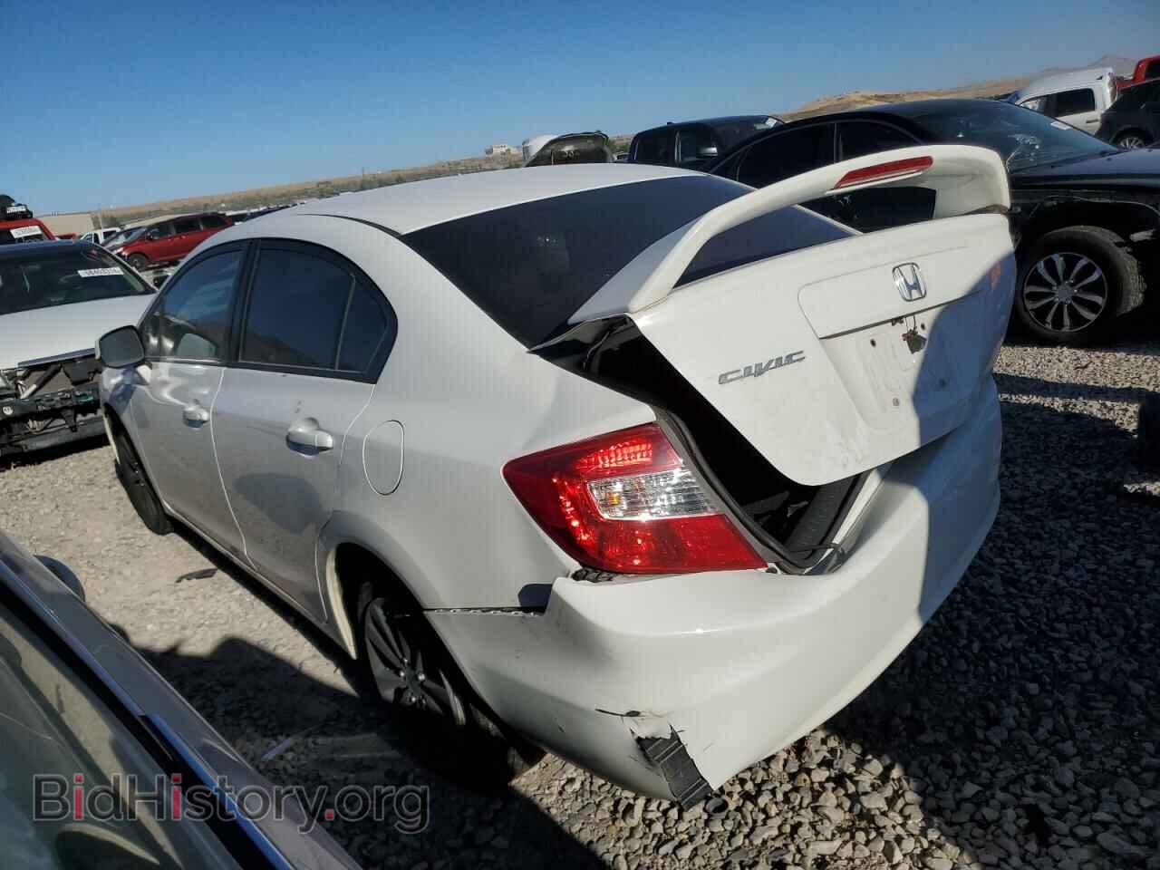 2012 HONDA CIVIC - VIN: 2HGFB2F86CH606479 - Фото 2