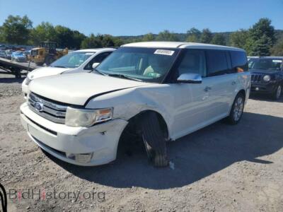 2011 Ford FLEX Limited, white — VIN 2FMGK5DC8BBD25907, Copart