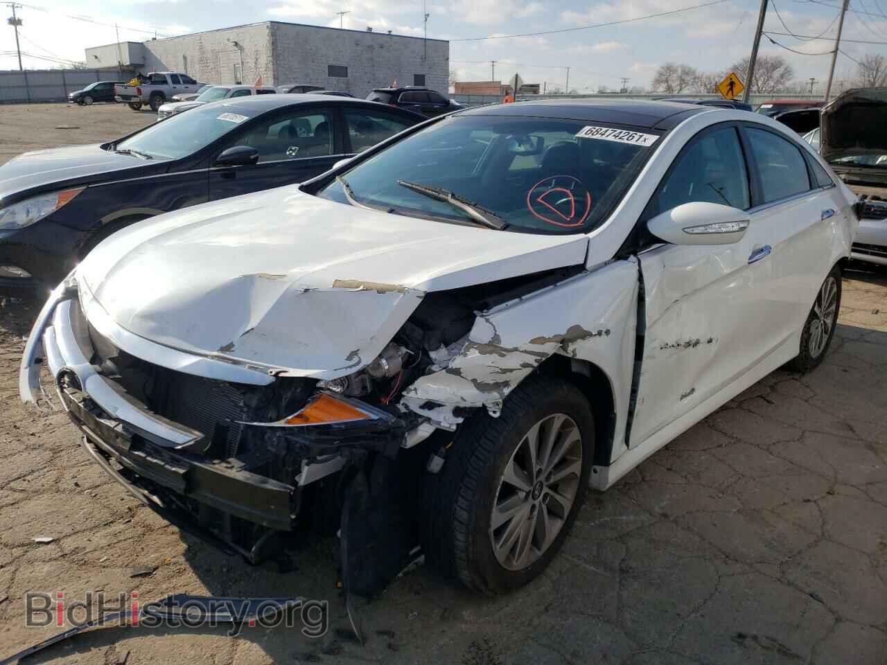 2014 HYUNDAI SONATA - VIN: 5NPEC4AC7EH821782 - Фото 2