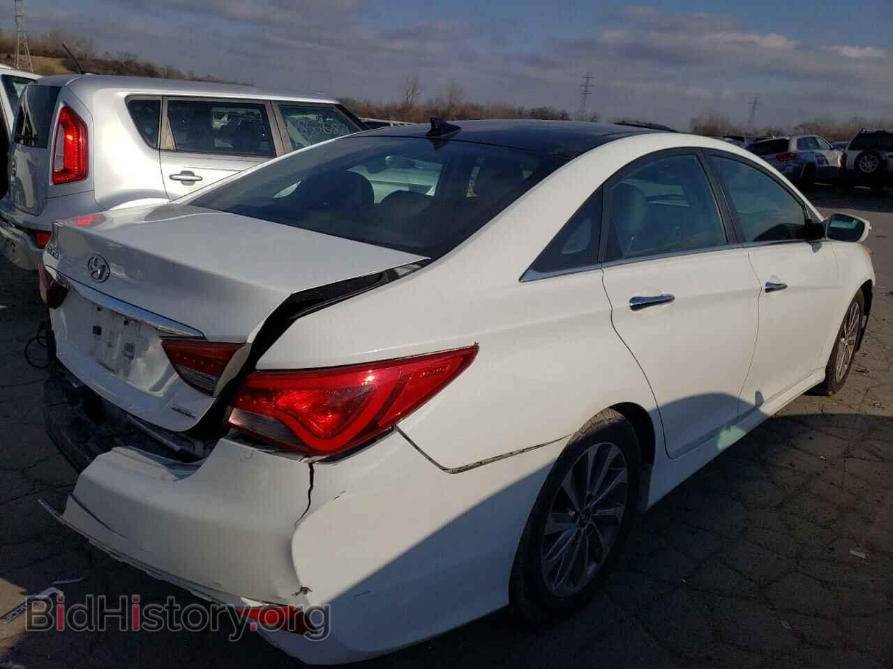 2014 HYUNDAI SONATA - VIN: 5NPEC4AC7EH821782 - Фото 4