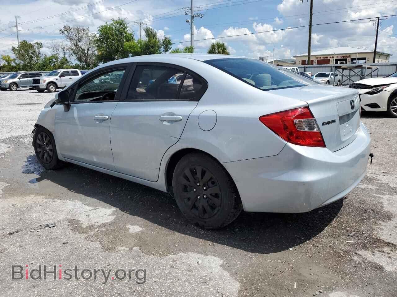 2012 HONDA CIVIC - VIN: 2HGFB2F56CH532566 - Фото 2