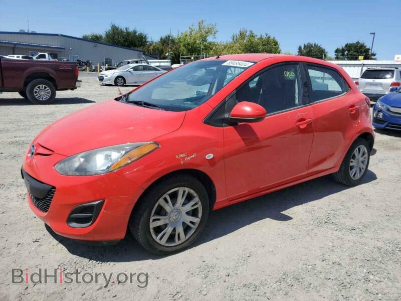 2014 Mazda 2 Sport (VIN JM1DE1KZ7E0187295) — фото 1 из 12, Copart, повреждение: по всему кузову
