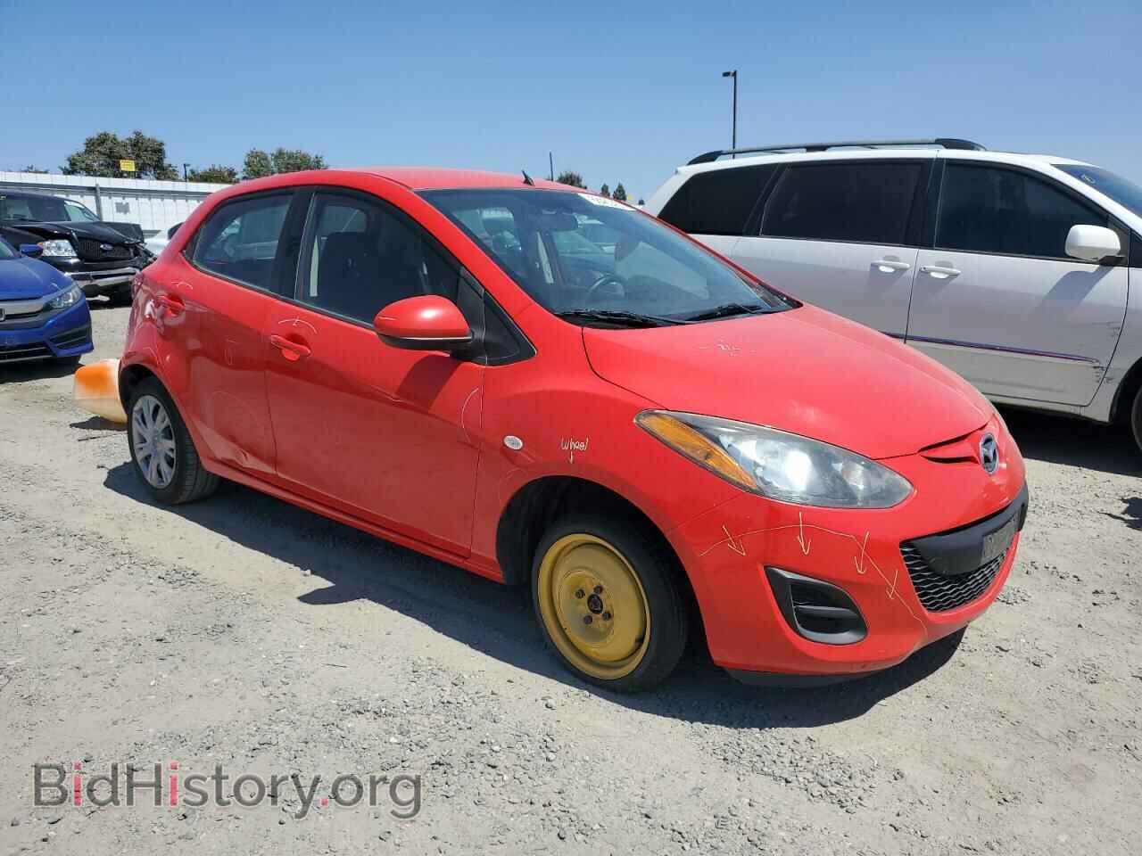 2014 MAZDA 2 - VIN: JM1DE1KZ7E0187295 - Фото 4
