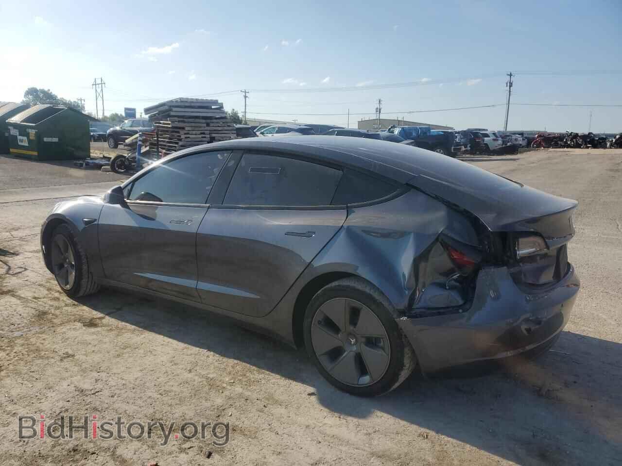 2022 TESLA MODEL 3 - VIN: 5YJ3E1EB2NF349166 - Фото 2