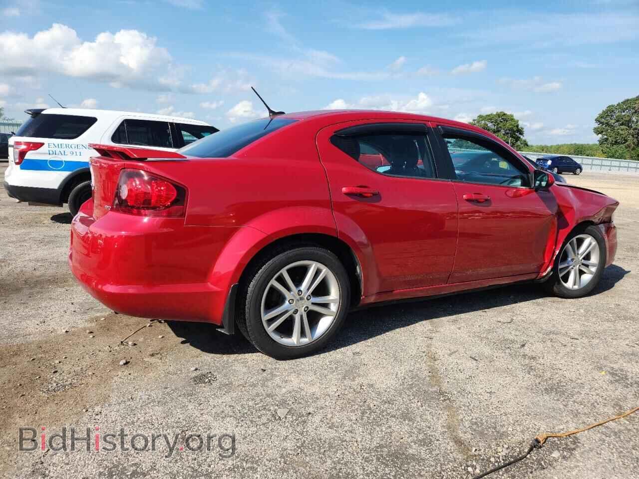 2011 DODGE AVENGER - VIN: 1B3BD1FB8BN557693 - Фото 3