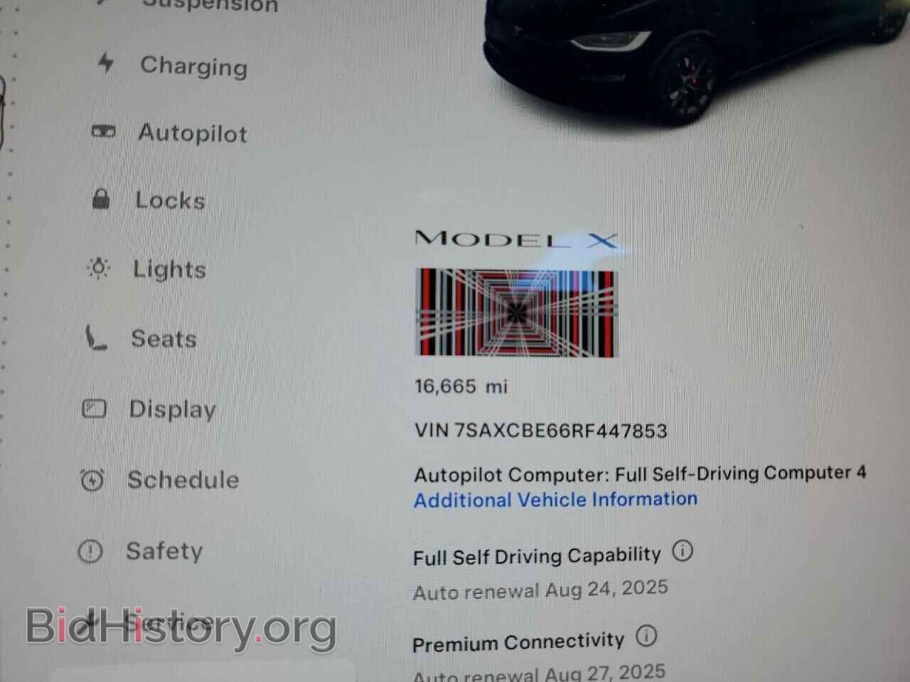 2024 TESLA MODEL X - VIN: 7SAXCBE66RF447853 - Фото 9
