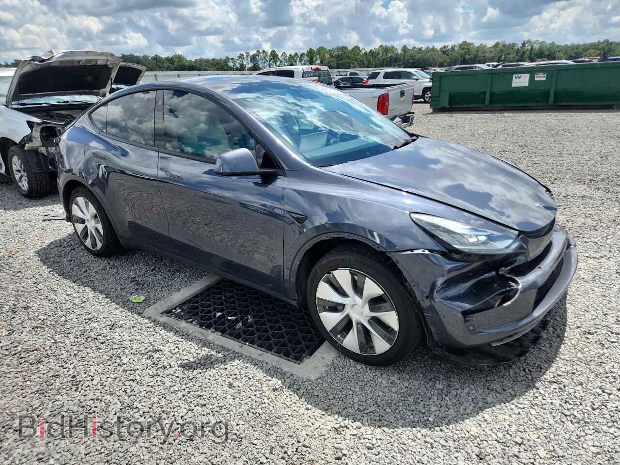 2021 TESLA MODEL Y - VIN: 5YJYGDEE1MF186844 - Photo 4