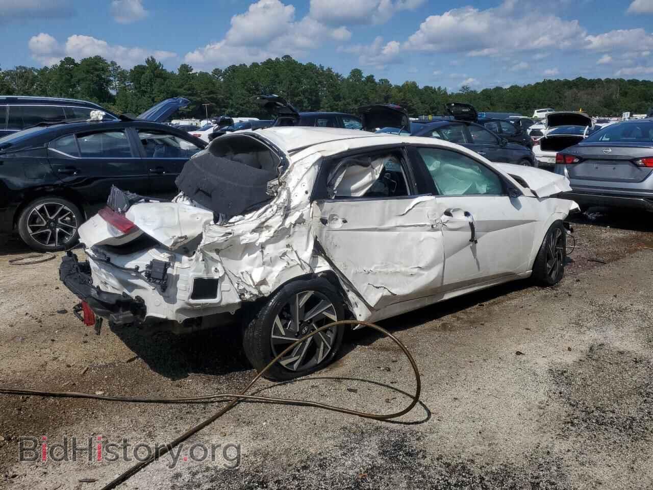 2024 HYUNDAI ELANTRA - VIN: KMHLS4DGXRU732854 - Фото 3