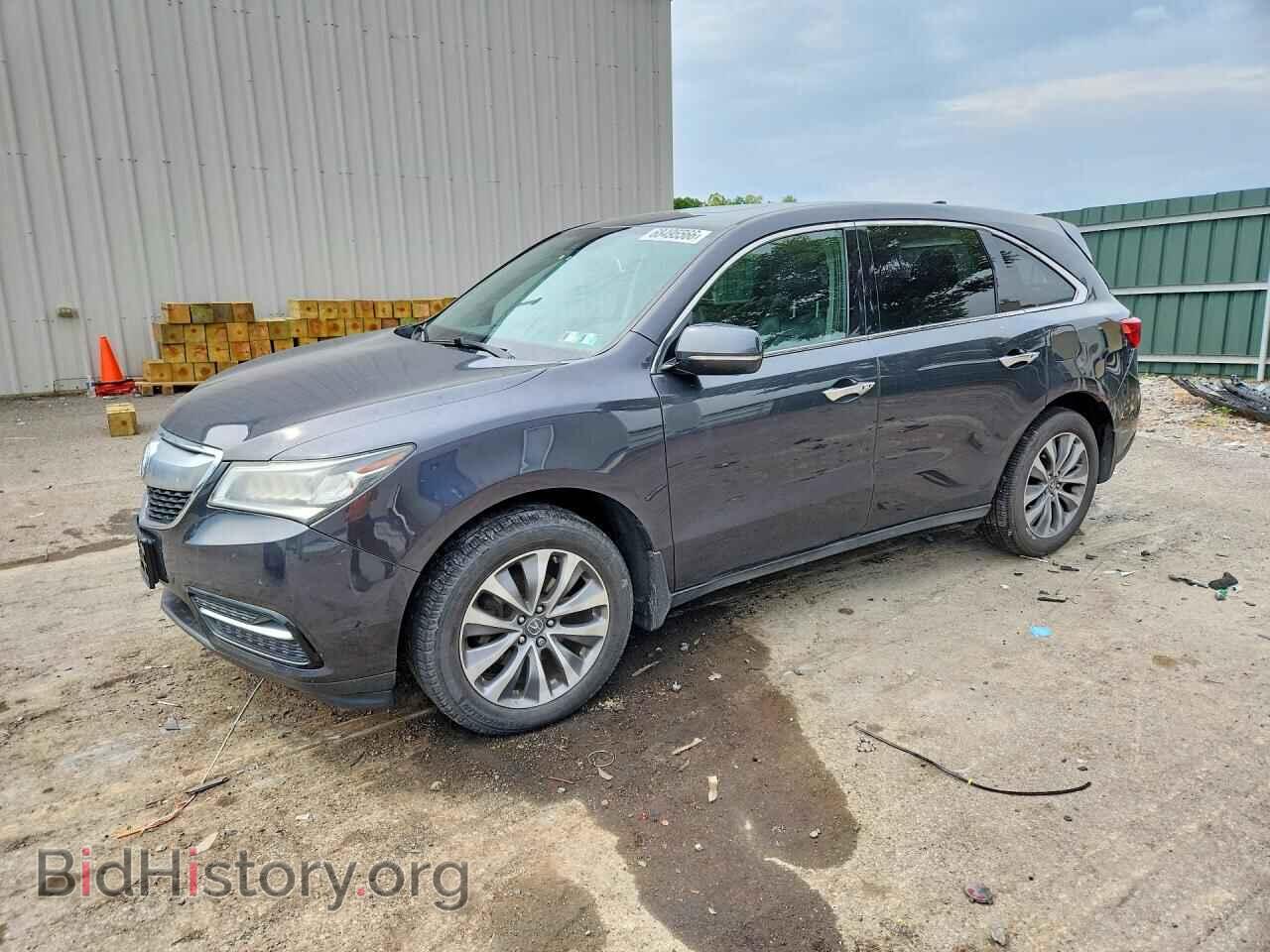 Photo 5FRYD4H46EB046655 - ACURA MDX 2014