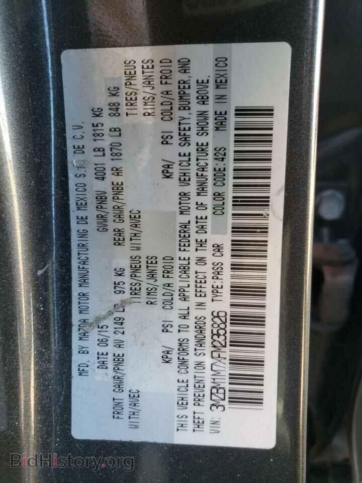 2015 MAZDA 3 - VIN: 3MZBM1M7XFM235826 - Фото 13