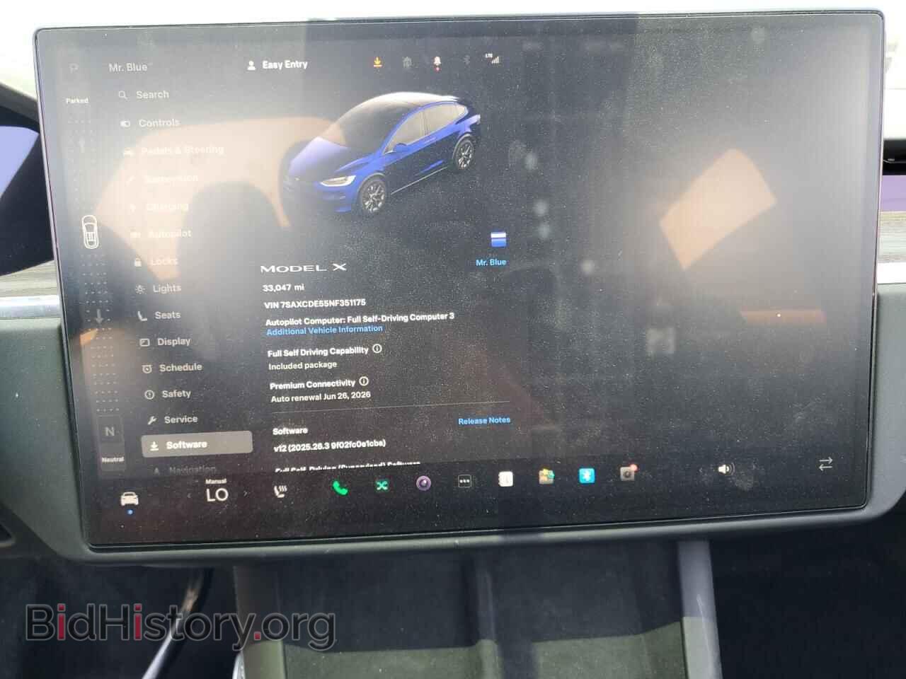 2022 TESLA MODEL X - VIN: 7SAXCDE55NF351175 - Photo 9