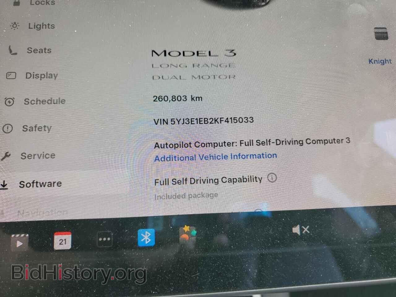 2019 TESLA MODEL 3 - VIN: 5YJ3E1EB2KF415033 - Photo 9