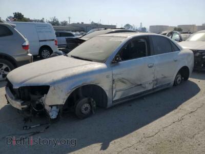 2008 Audi A4 A4 2.0T QU, silver — VIN WAUDF78E58A011765, Copart