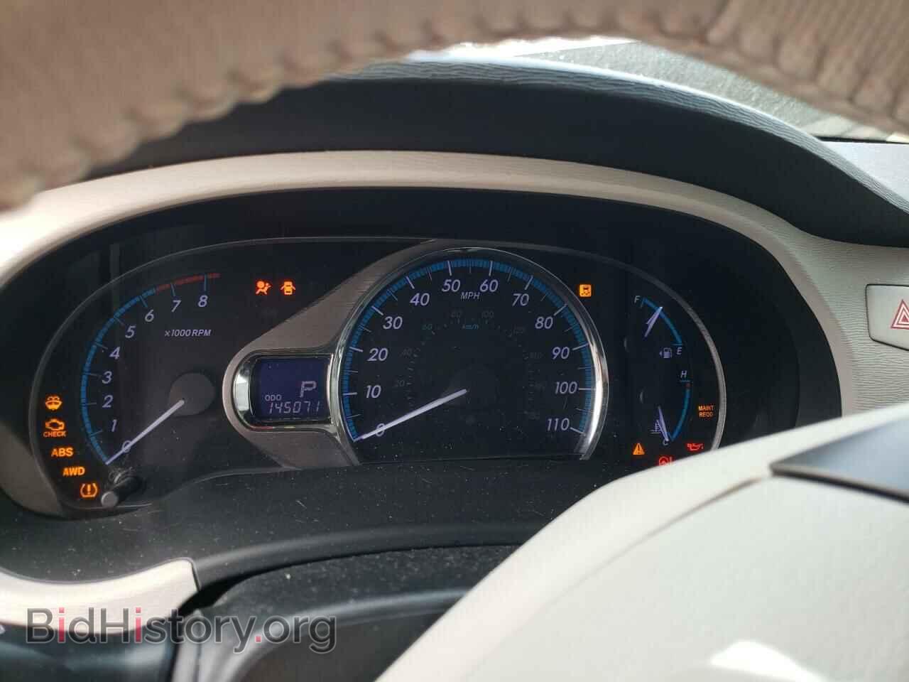 2012 TOYOTA All Models - VIN: 5TDDK3DC6CS046855 - Фото 9