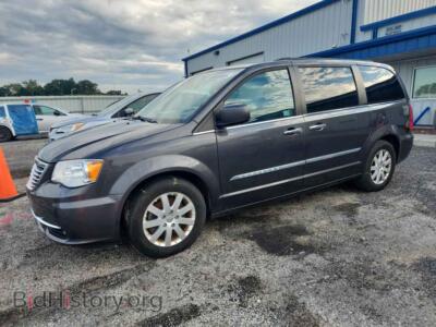 2016 Chrysler MINIVAN Touring, gray — VIN 2C4RC1BG3GR111320, Copart