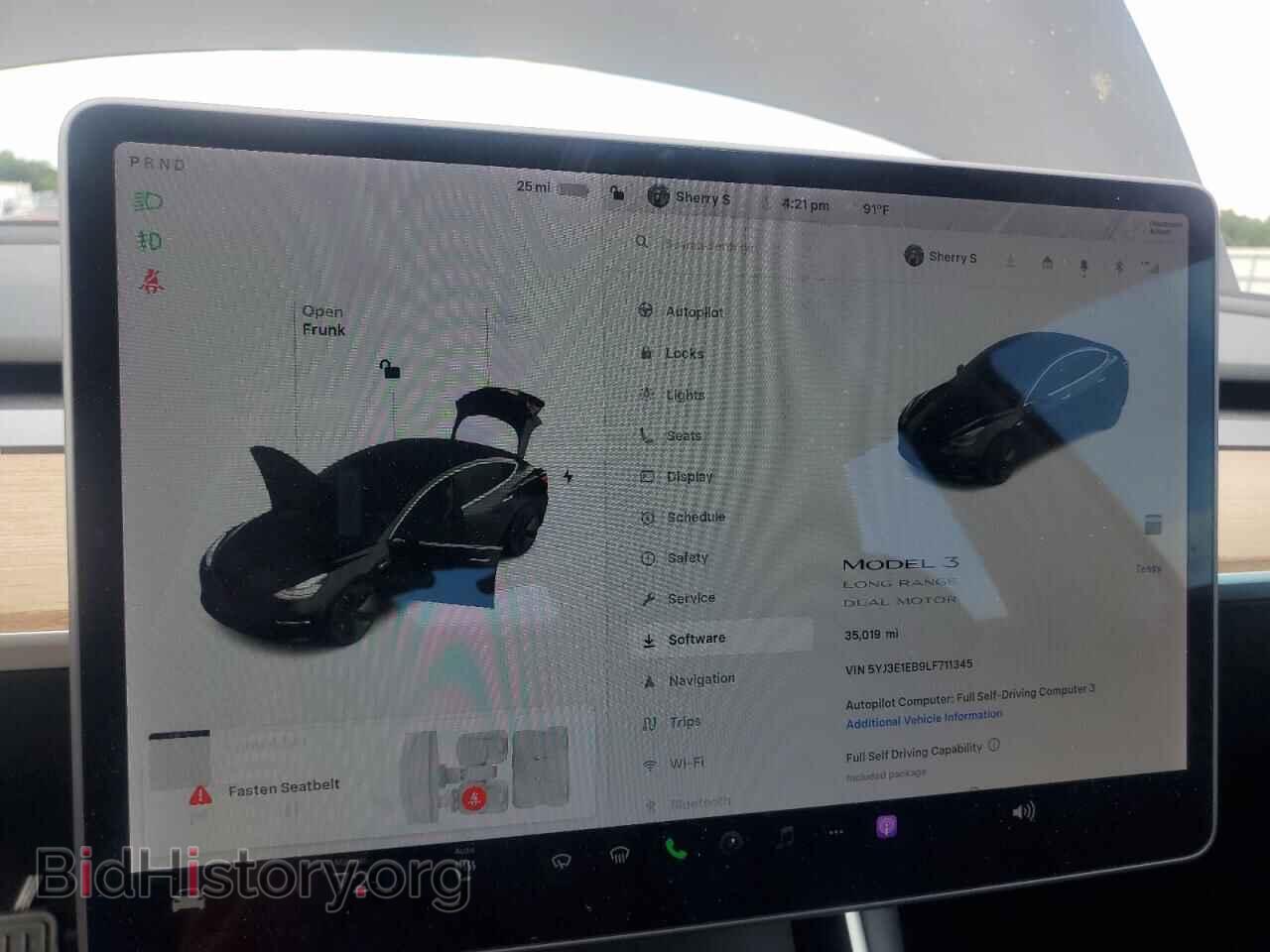 2020 TESLA MODEL 3 - VIN: 5YJ3E1EB9LF711345 - Photo 9
