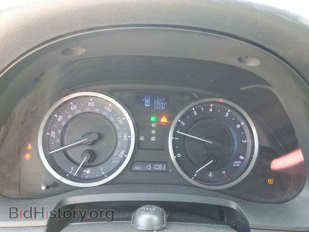 2012 LEXUS IS - VIN: JTHBF5C29C5161387 - Фото 9