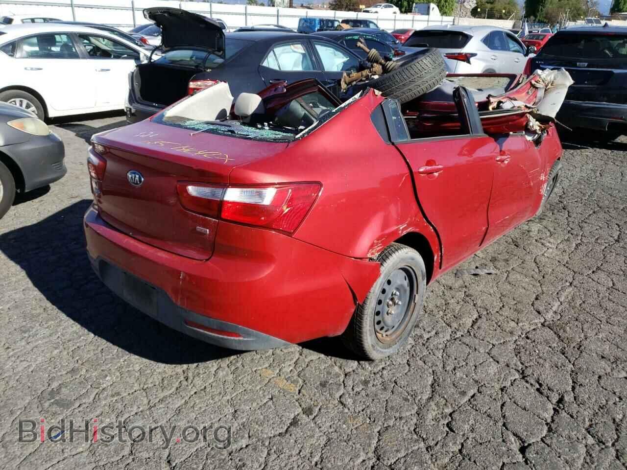 2014 KIA RIO - VIN: KNADM4A37E6351642 - Фото 3