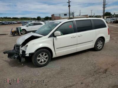 2010 Chrysler MINIVAN Touring, белый — VIN 2A4RR5D10AR306565, Copart
