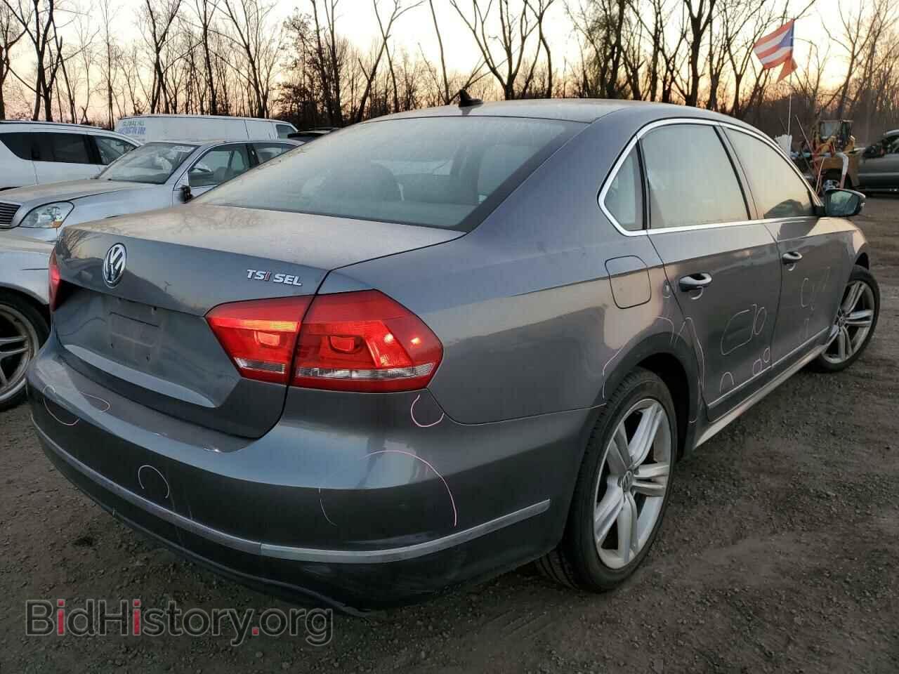 2014 VOLKSWAGEN PASSAT - VIN: 1VWCT7A3XEC054575 - Фото 3