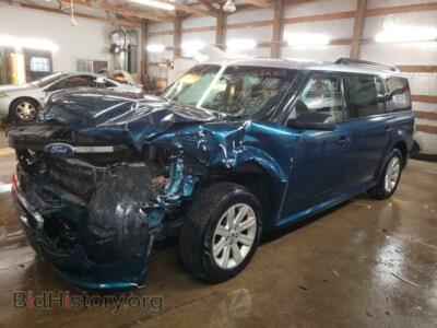 2011 Ford FLEX Flex SE, сине-зеленый — VIN 2FMGK5BC3BBD13246, Copart