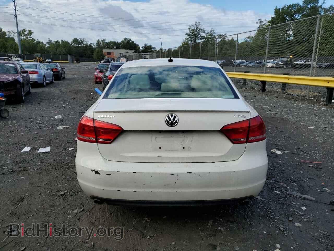 2012 VOLKSWAGEN PASSAT - VIN: 1VWBM7A32CC067729 - Фото 6